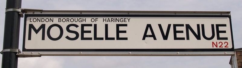 Moselle Avenue N22 named after the River Moselle 