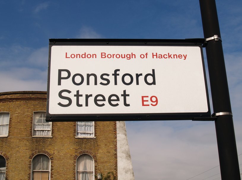Hackney Brook - Ponsford St - watery clues in streetnames